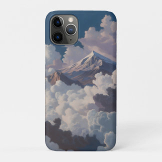 Capa Para iPhone 11 Pro Montanha acima das nuvens