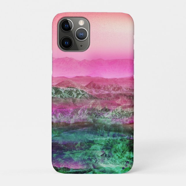Capa Para iPhone 11 Pro Montanhas do Deserto (Verso)