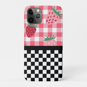 Capa Para iPhone 11 Pro Morangos e xereiras