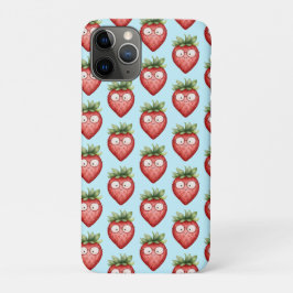 Capa Para iPhone 11 Pro Morangueira Inteligente