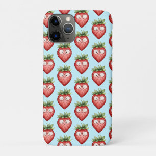 Capa Para iPhone 11 Pro Morangueira Inteligente