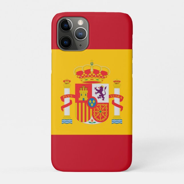 Capa Para iPhone 11 Pro Mostre suas cores - Espanha (Verso)