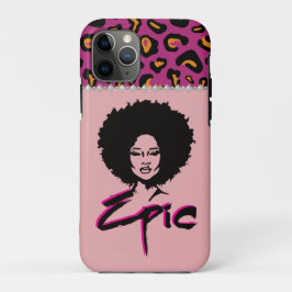 Capa Para iPhone 11 Pro Mulher Afro-Africana Epic Afro-Americana