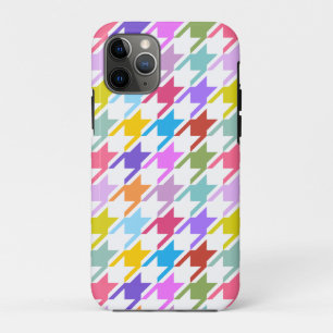 Capa Para iPhone 11 Pro Multicoloração do dente de som+Padrão Grande Branc