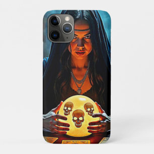 Capa Para iPhone 11 Pro Mystic Psychic Fortune Teller Design