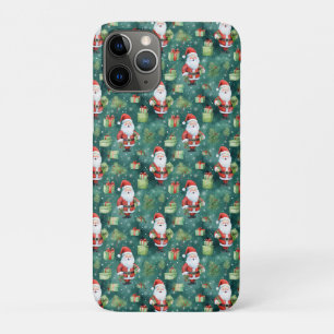 Capa Para iPhone 11 Pro Natal Papai Noel Sem Olhos Padrão-82909