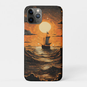 Capa Para iPhone 11 Pro Navegação à noite