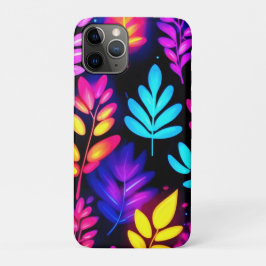 Capa Para iPhone 11 Pro Neon deixa Abstrato padrão