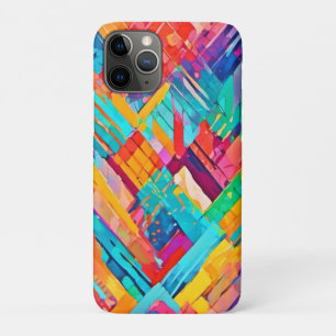 Capa Para iPhone 11 Pro Neon Geométrico Dreamscape