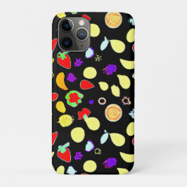 Capa Para iPhone 11 Pro Neon Tropic Fruta Burst