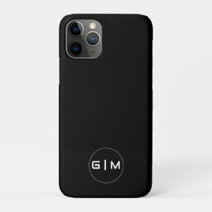 Capa Para iPhone 11 Pro Nome de iniciais personalizável