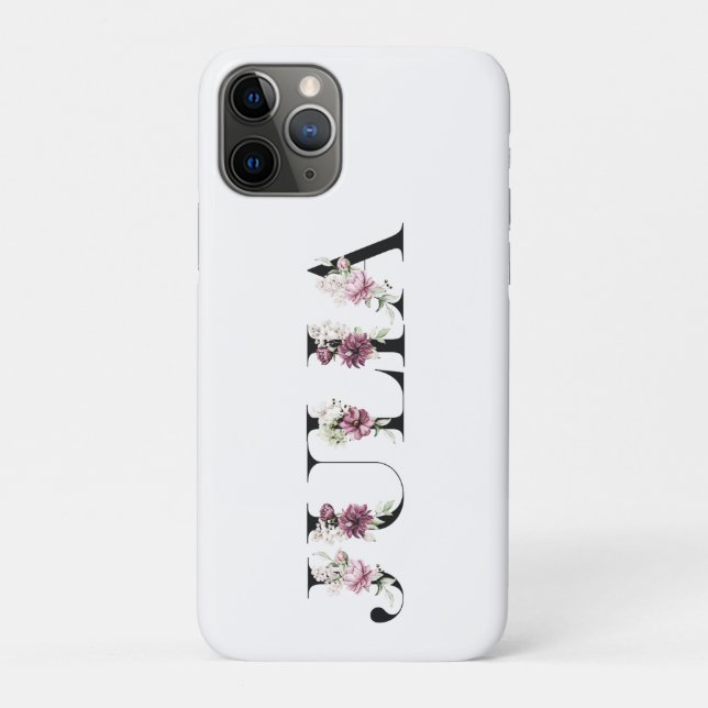 Capa Para iPhone 11 Pro Nome Julia (Verso)