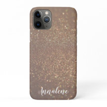 Nome Personalizado Glitter Glitter Glicor de Bronz