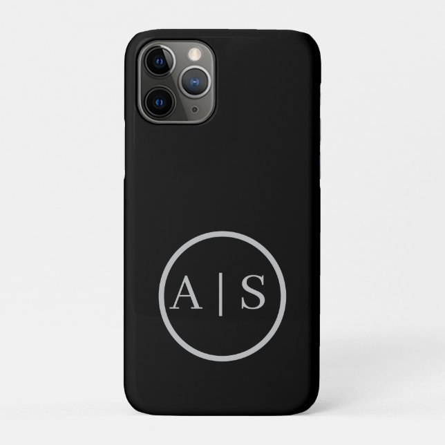 Capa Para iPhone 11 Pro Nome pessoal personalizável (Verso)