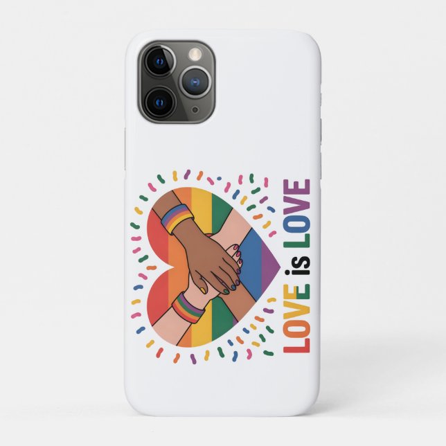 Capa Para iPhone 11 Pro O amor é amor (Verso)