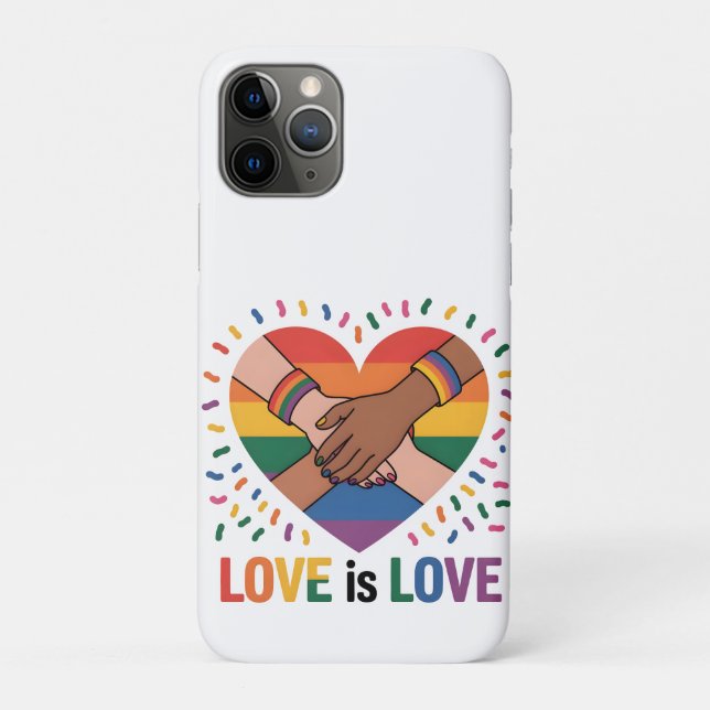 Capa Para iPhone 11 Pro O amor é amor (Verso)