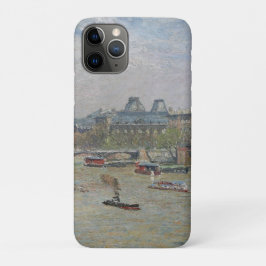 Capa Para iPhone 11 Pro O Louvre, Primavera Camille Pissarro
