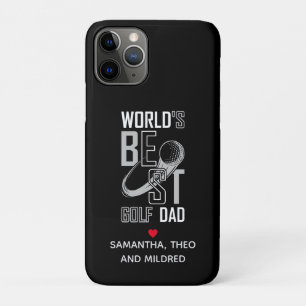 Capa Para iPhone 11 Pro O melhor Pai de golfe do mundo Presente de Pai p