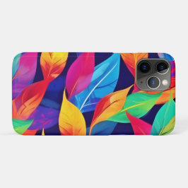 Capa Para iPhone 11 Pro O outono Vibrante deixa a arte Abstrato