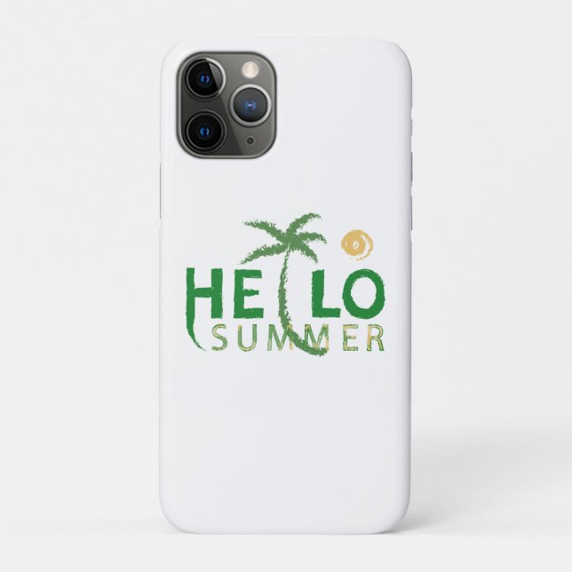 Capa Para iPhone 11 Pro Olá Summer (Verso)