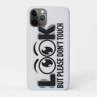 Capa Para iPhone 11 Pro Olha, mas não toques