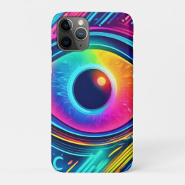 Capa Para iPhone 11 Pro Olhos Cósmicos dos Sonhos