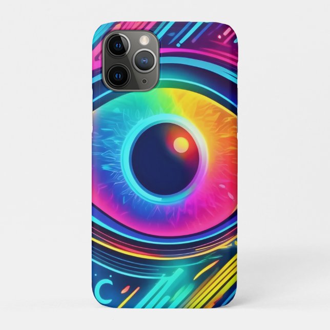 Capa Para iPhone 11 Pro Olhos Cósmicos dos Sonhos (Verso)