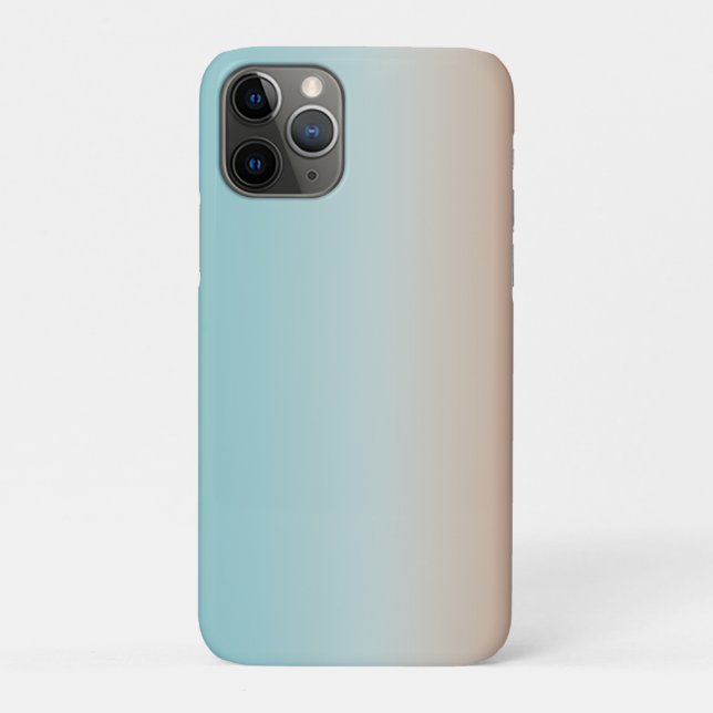 Capa Para iPhone 11 Pro Ombre Beach Overlay (Verso)