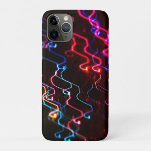 Capa Para iPhone 11 Pro Onda Neon Wiggle