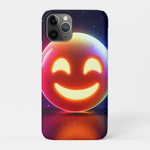 Capa Para iPhone 11 Pro Orb Emoji Feliz e Brilhante