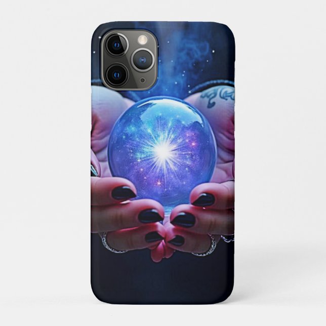 Capa Para iPhone 11 Pro Órbita Mística do Destino (Verso)