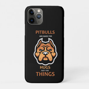 Capa Para iPhone 11 Pro Os pitbulls são feitos para abrigos, não para cois