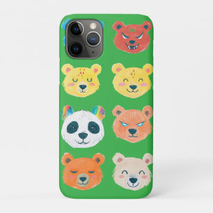 Capa Para iPhone 11 Pro Os Ursos da Personalidade