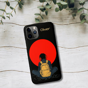 Capa Para iPhone 11 Pro Ouvindo ao Pôr do Sol