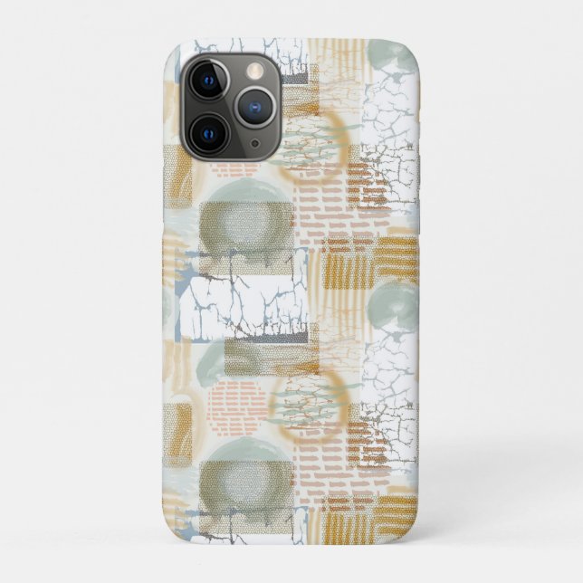 Capa Para iPhone 11 Pro Padrão Abstrato Moderno (Verso)