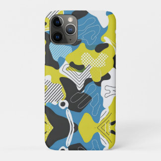 Capa Para iPhone 11 Pro Padrão Bold Abstrato Camo