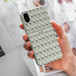 Capa Para iPhone 11 Pro Padrão Botânico do Rio Nilo, personalizado