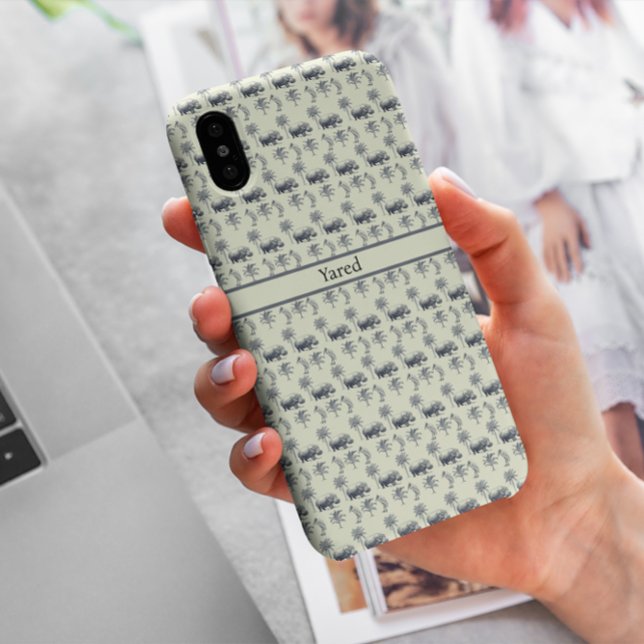 Capa Para iPhone 11 Pro Padrão Botânico do Rio Nilo, personalizado (Criador carregado)