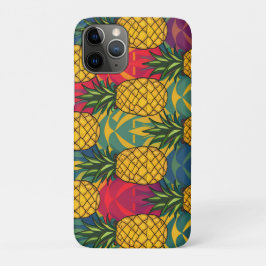Capa Para iPhone 11 Pro Padrão de Abacaxi 