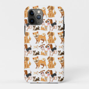 Capa Para iPhone 11 Pro Padrão de Cachorro