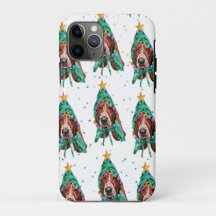 Padrão de cachorro da raça Basset Hound Estrelas N