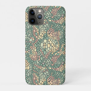 Capa Para iPhone 11 Pro Padrão de Células Orgânicas Micros