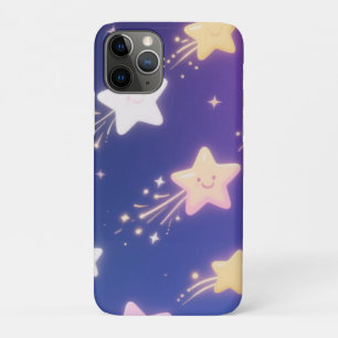 Capa Para iPhone 11 Pro Padrão de Estrelas de Fotografo Reproduzido, Brilh