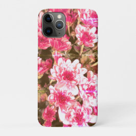 Capa Para iPhone 11 Pro Padrão de Flor de Rosa – Design Botânico Suave