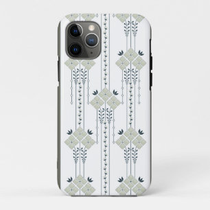 Capa Para iPhone 11 Pro padrão de flores e cachos Karo