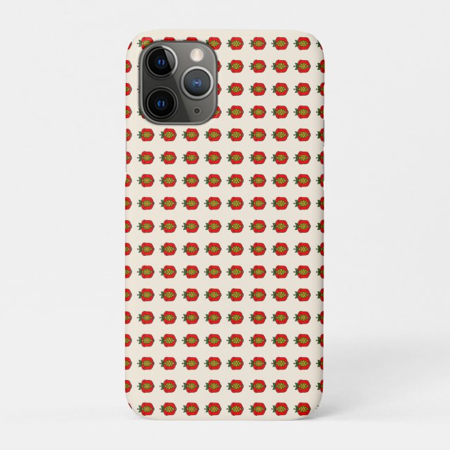 Capa Para iPhone 11 Pro Padrão de Mandala Floral (Verso)
