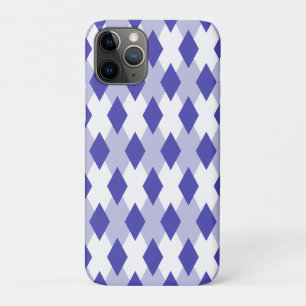 Capa Para iPhone 11 Pro Padrão de Xadrez Argyle_4A46B0