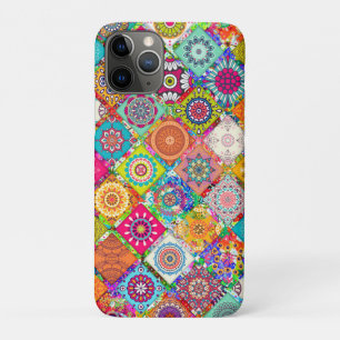 Capa Para iPhone 11 Pro Padrão decorativo contínuo colorido adorável