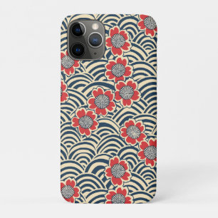 Capa Para iPhone 11 Pro Padrão Elegante De Flor De Cereja Sem Olho (8)