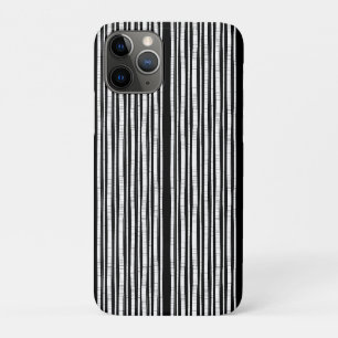 Capa Para iPhone 11 Pro Padrão Moderno de Listras Verticais